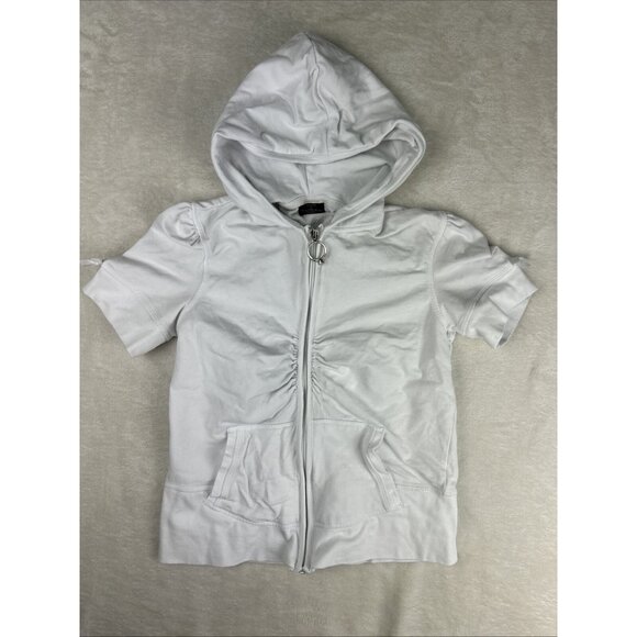 Victorias Secret RHINESTONE BLING Sexy Little Bride Bling Hoodie SMALL - Picture 4 of 8